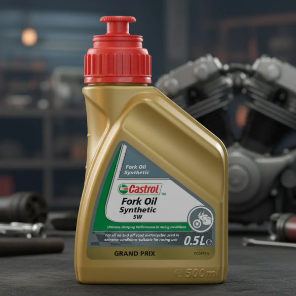 Producto - ACEITE CASTROL SINTETICO FORK OIL 5W 12 X 500ML - 1