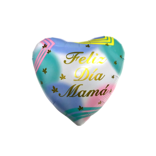 Producto - Globos Feliz Día Mamá 18" metalizado - 0