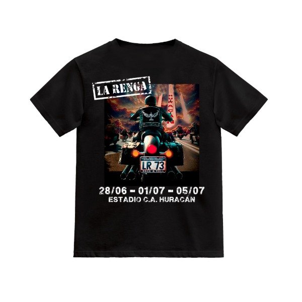 Producto - Remera La Renga en Huracán