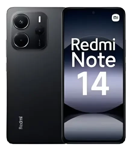 Producto - Celular Xiaomi Redmi Note 14 LTE Dual Sim 6.67 6GB 128GB Negro Cámara de 108 MP