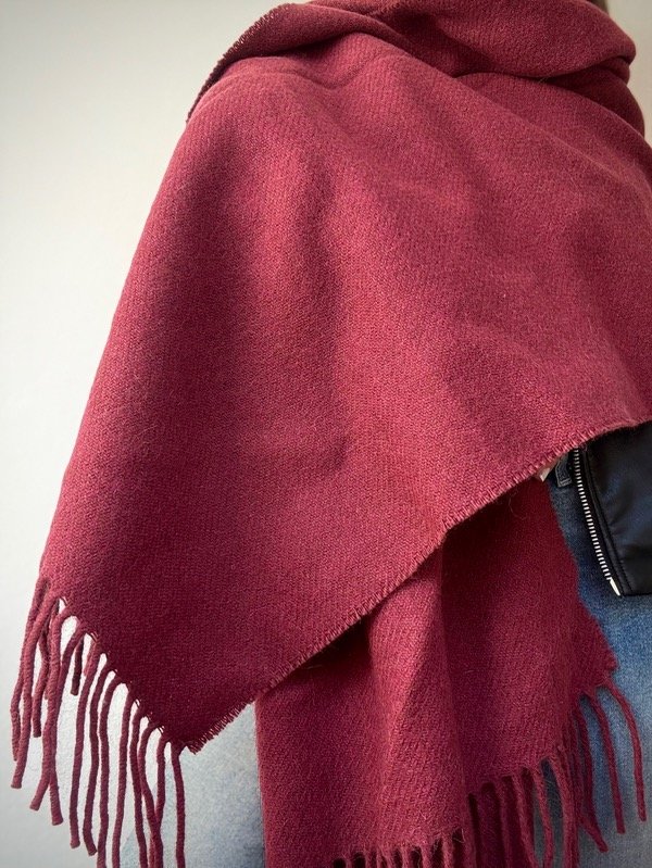 Producto - BUFANDON XL - BORDO - 2