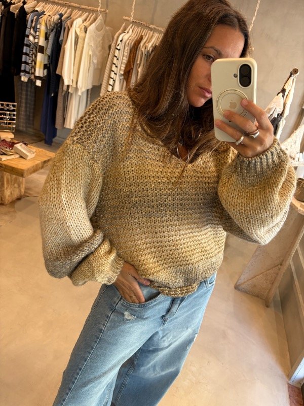 Producto - Sweater Gastado Gold