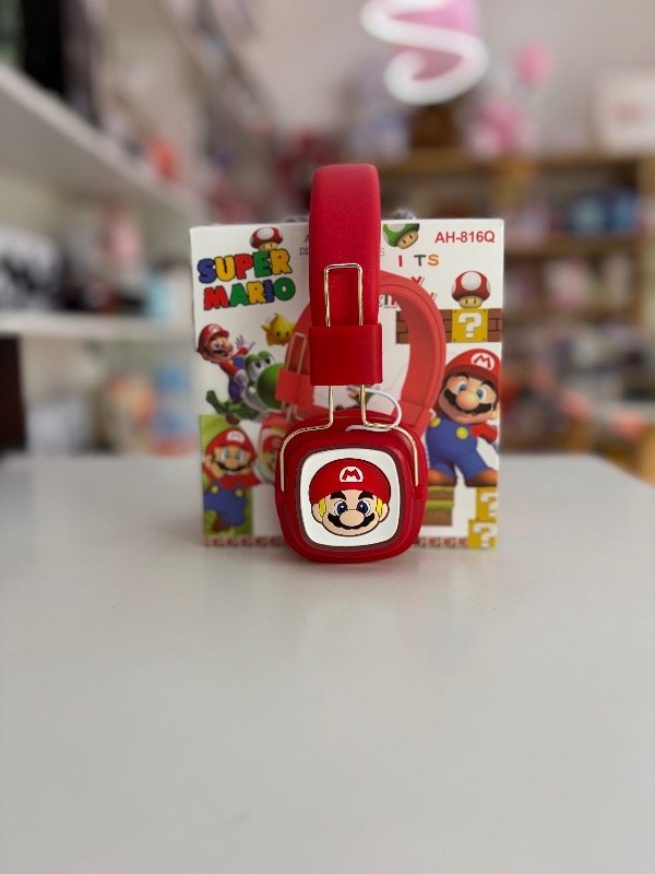 Producto - Auriculares Bluetooth infantil con diseño (Mario Bros2)