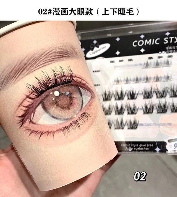 Producto - Pestañas "Comic Styles" Cappuvinni