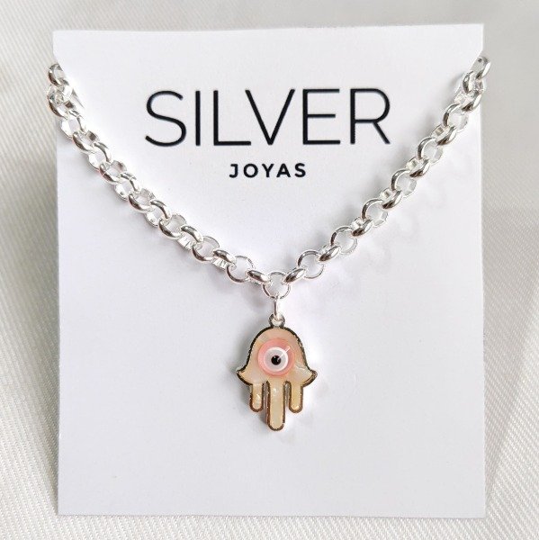 Producto - Pulseras Rolo c/ dije Mano de Fátima AB