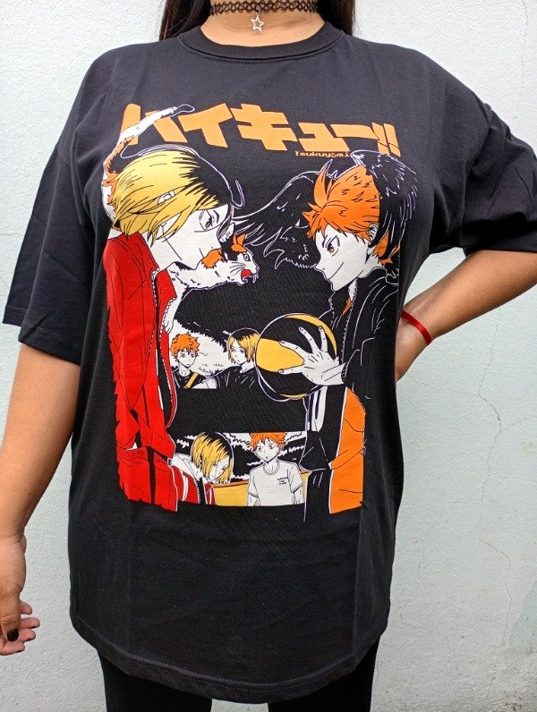 Producto - Remera Karasuno vs Nekoma