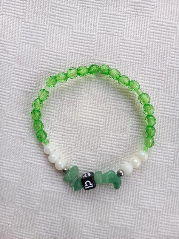 Producto - Libra - Pulsera Vibracional Color Cuarzo Verde