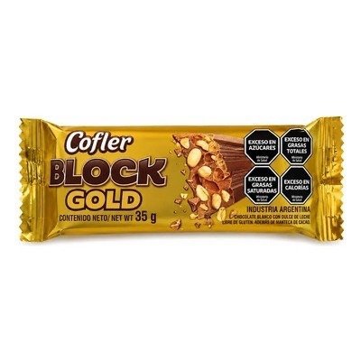 Producto - Chocolate Block gold