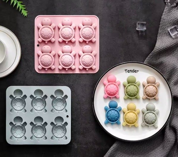 Producto - Molde tortuga x 4.