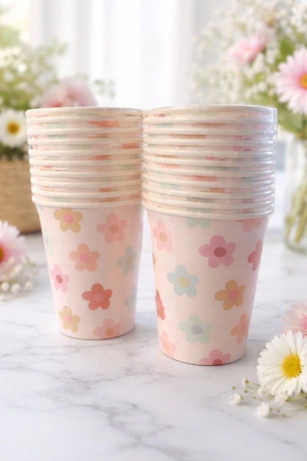 Producto - VASOS FLORES X 10 UND.