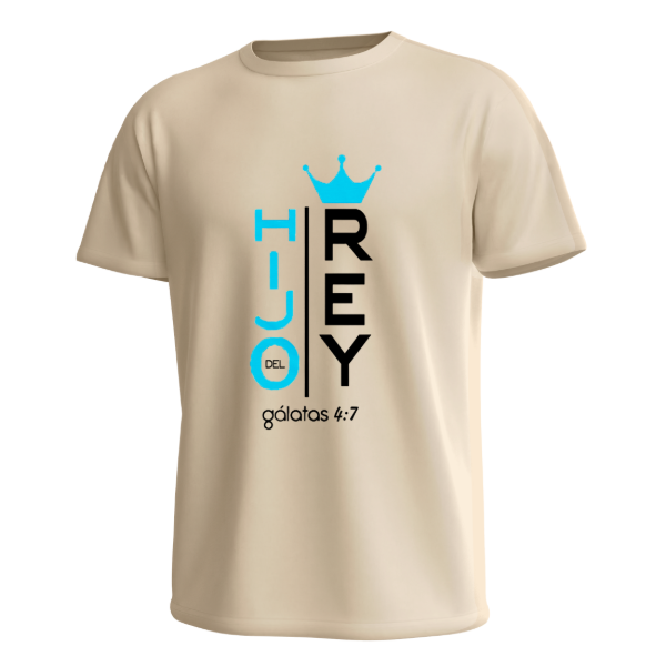 Producto - PROMO Remera Talle Del 1 Al 8 (HIJO DEL REY) NATURAL (X1 UNIDAD)