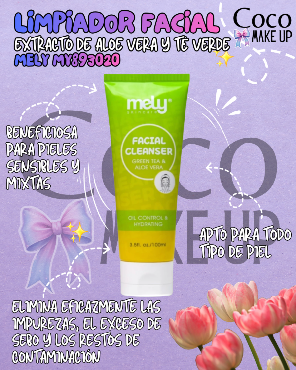 Producto - LIMPIADOR FACIAL ALOE VERA Y TÉ VERDE - MELY - MY893020