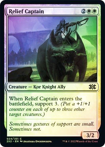 Producto - Relief Captain Foil  Double Masters 2022