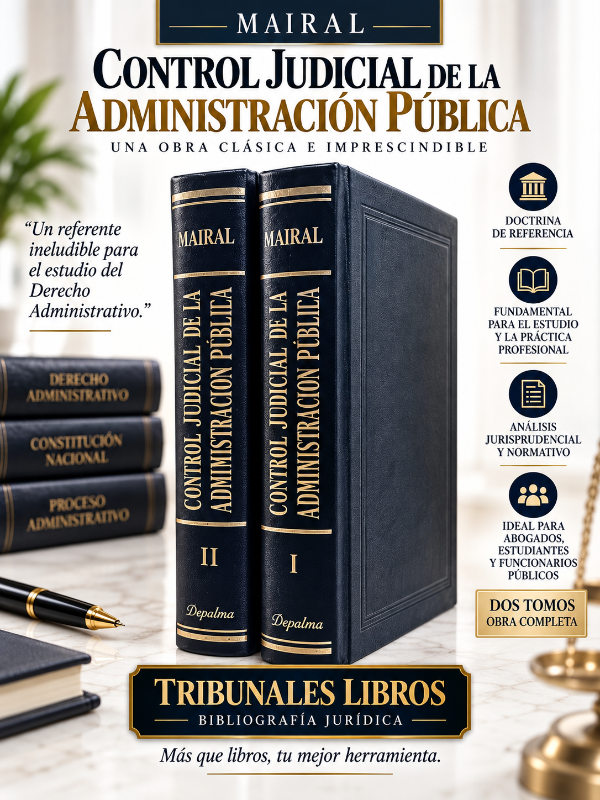 Producto - CONTROL JUDICIAL DE LA ADMINISTRACIÓN PÚBLICA .-  MAIRAL