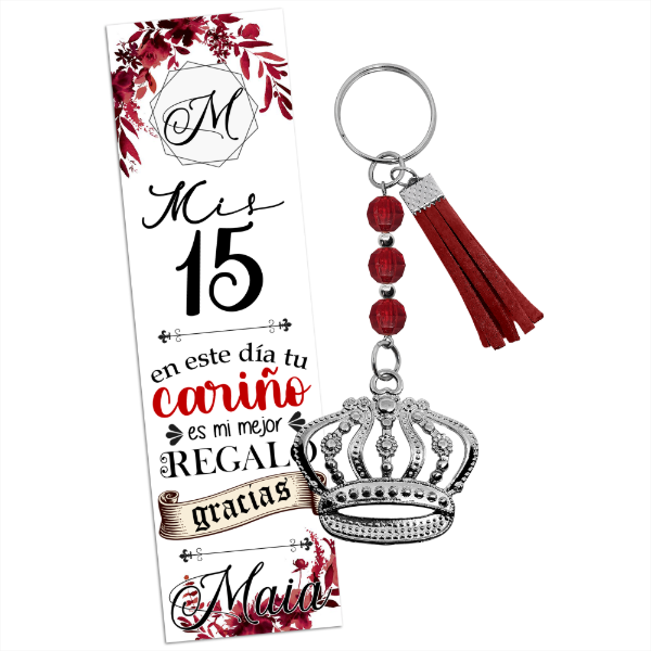 Producto - Llavero de Corona + Fleco