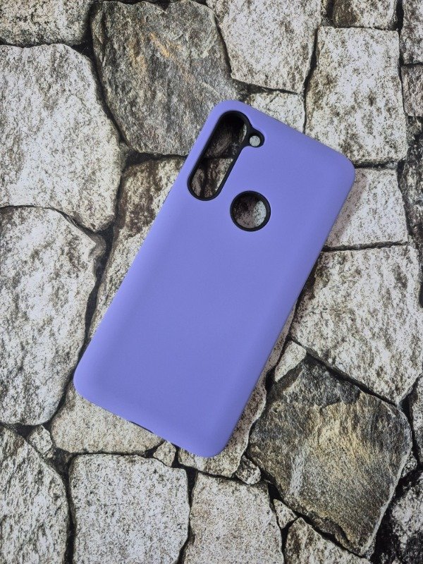 Producto - Funda alto impacto Moto G8 Power lila