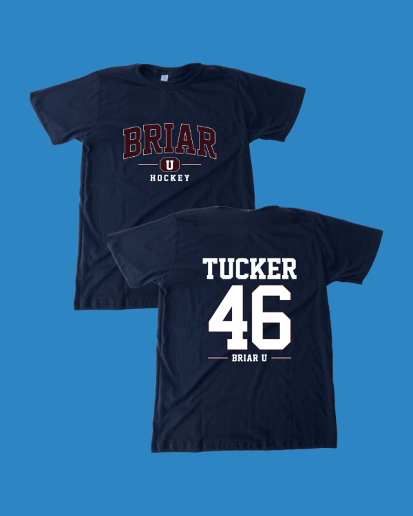 Remera Briar Tucker - Off Campus (Doble Estampa)