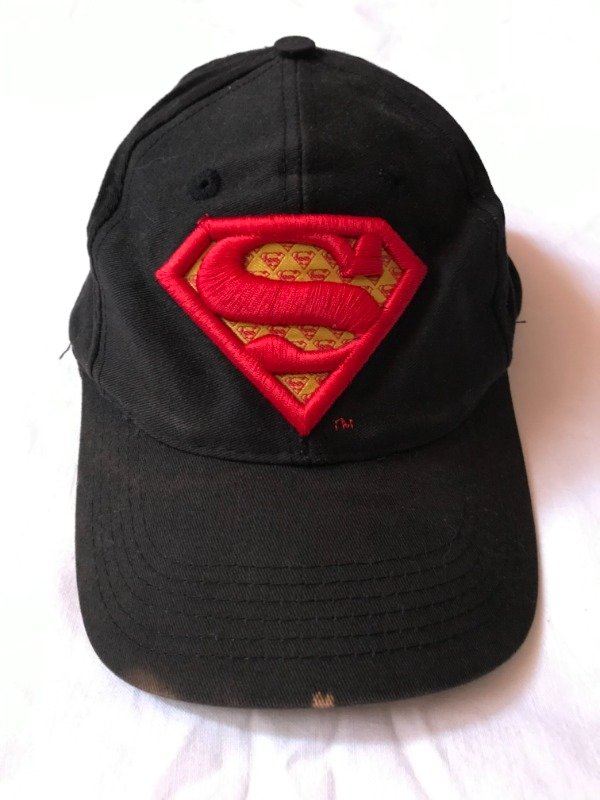 Producto - Vintage 1997 official merch Superman heavy embroied cap.