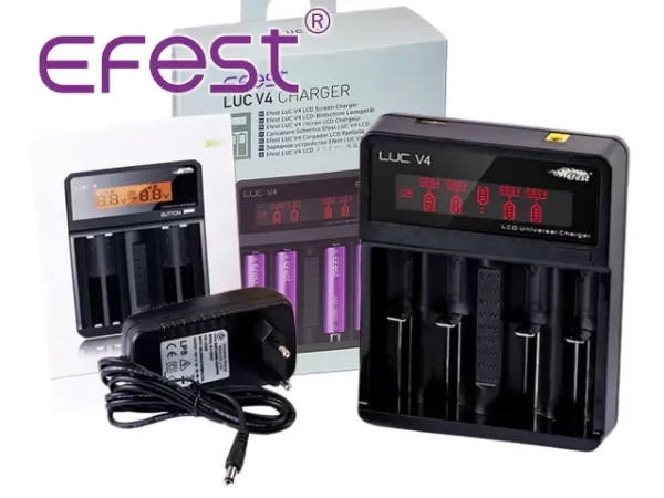 Producto - CARGADOR DE BATERIAS EFEST LUC V4 (4 vias)