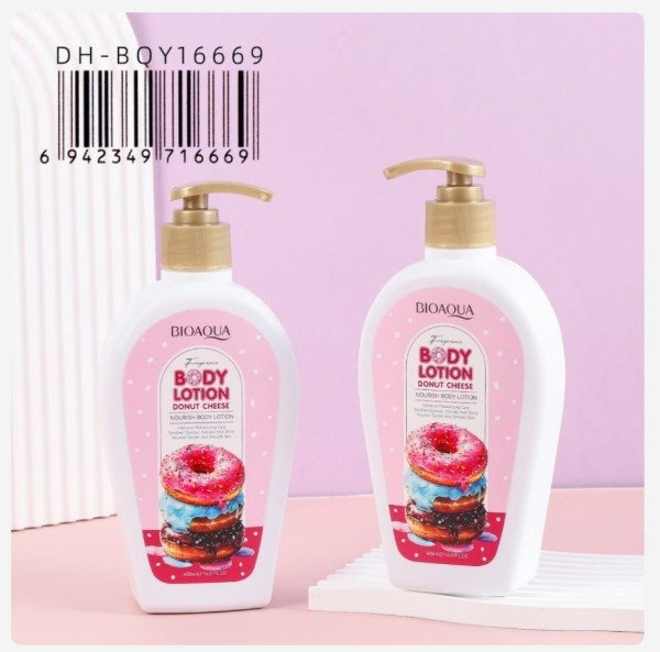 Producto - Loción corporal Hidratante Donut BIOAQUA 400 ml