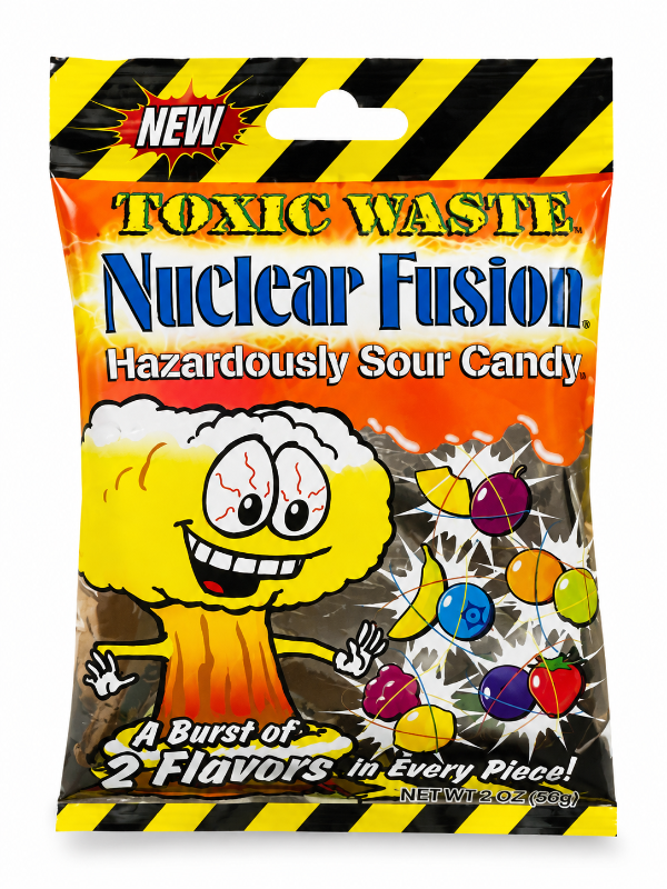 Producto - Toxic nuclear fusión hazardously Sour candy