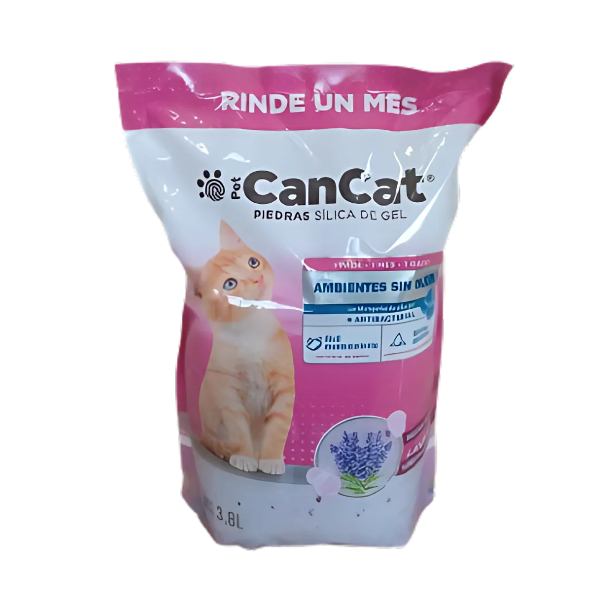 Producto - Piedras Silica Gel Can Cat x 3.8 Lts / 1.5 kg