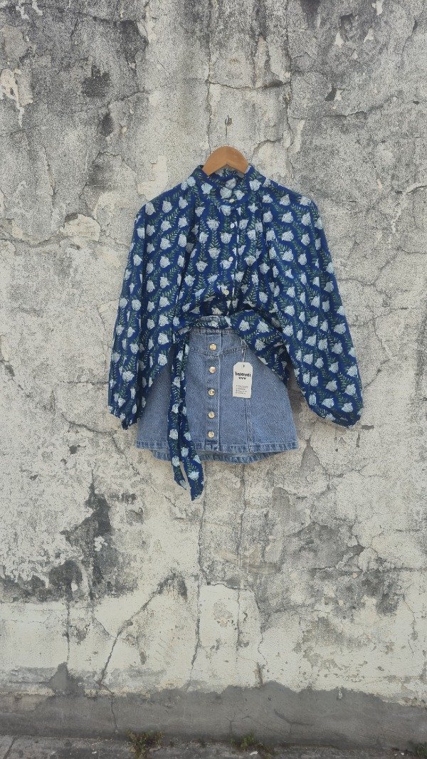 Producto - Camisa Laboni Azul