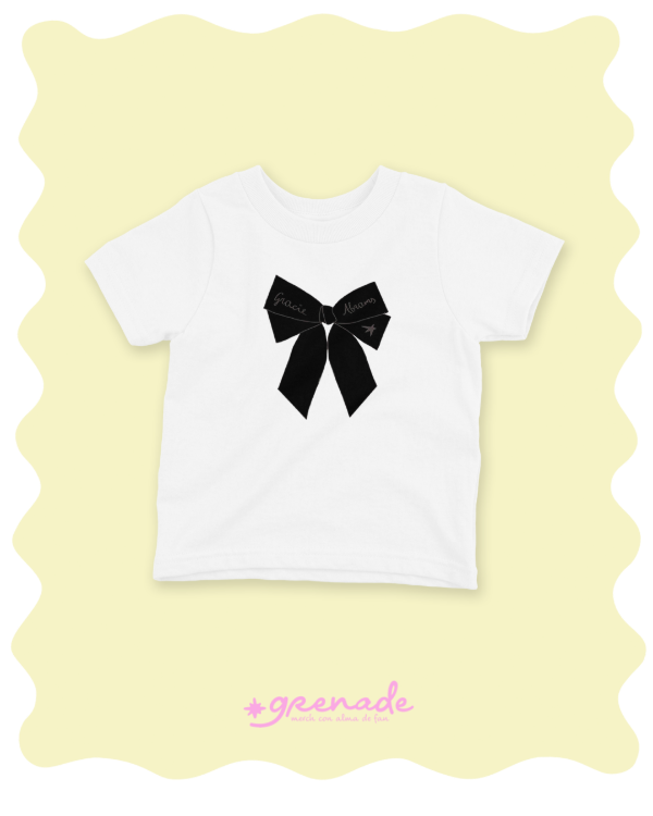Producto - Baby tee "gracie abrams bow"