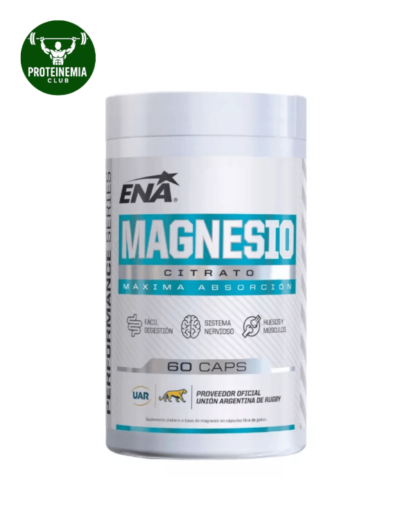 Producto - CITRATO DE MAGNESIO 60 CAPS ENA