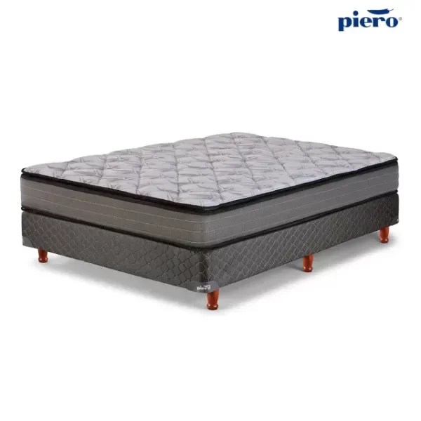 Producto - Sommier y Colchón Piero Nova Doble Pillow Top 190x140 - 3
