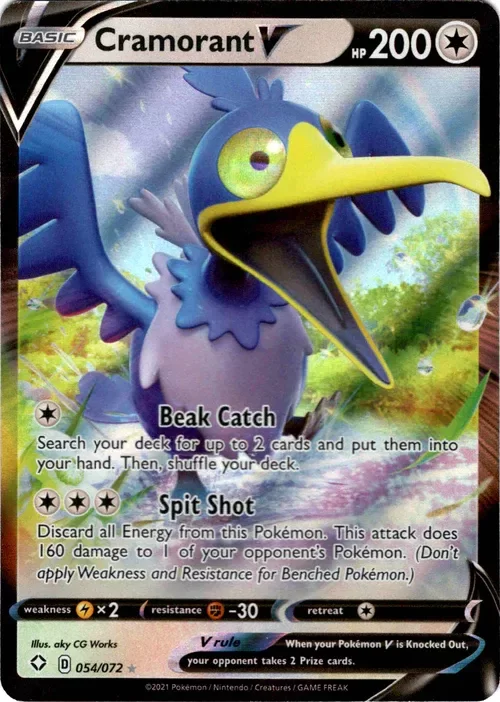 Producto - Cramorant V - 054/072 - Shining Fates - Holo