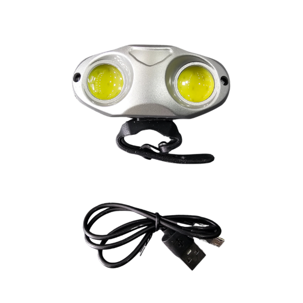 Producto - Farol delantero USB 2 led (300 lumenes)