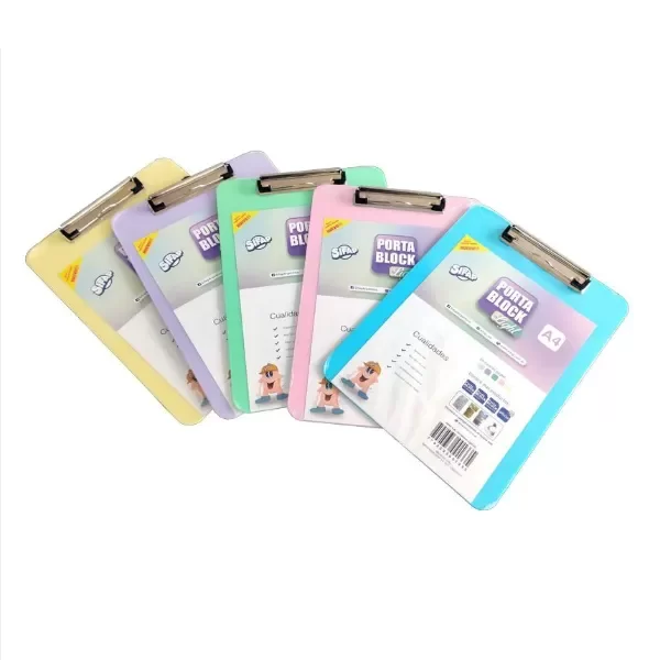 Producto - Portablock A4 "Pastel" - Sifap