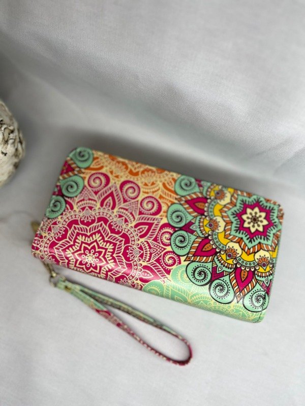 Producto - BILLETERA MANDALA GRANDE DOBLE CIERRE