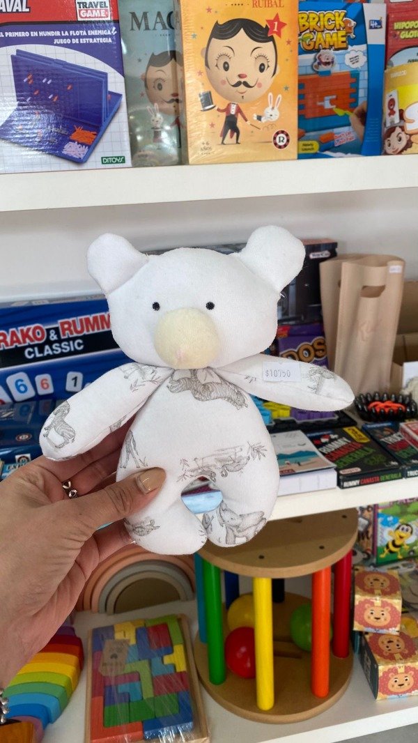 Producto - Osito con sonajero- Lili