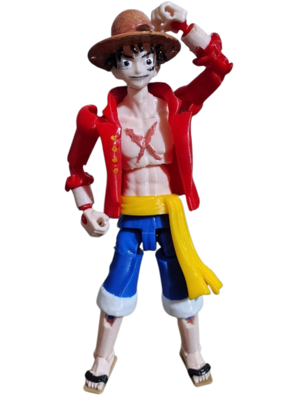 Producto - Figura Articulada Dummy Luffy One Piece 22cm De Alto