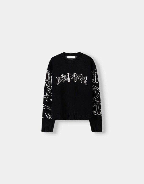 Producto - Jersey jaquard Bershka Unisex Talle L