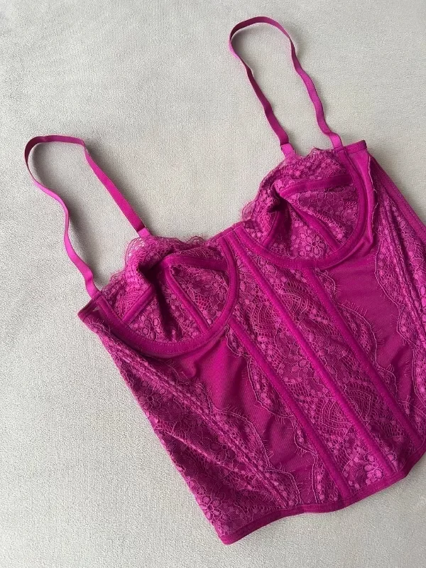 Producto - CORSET JOAQUINA MAGENTA