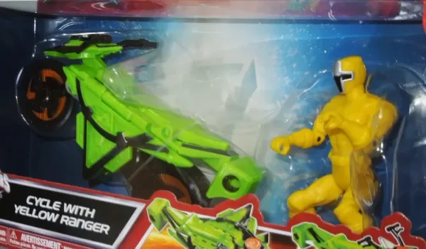 Producto - Power Rangers Ninja Steel Yellow Ranger Moto - 4