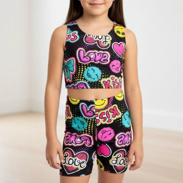 Producto - CONJUNTO - NEGRO FLUO - 2025