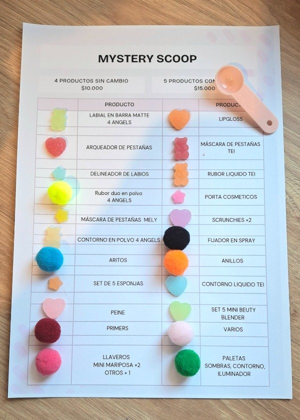 Producto - MYSTERY SCOOP