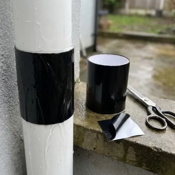 Producto - Cinta Reparadora Impermeable de Caucho 10cmx1,5m Negra - 2