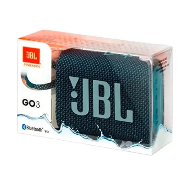Producto - Parlante Bluetooth JBL GO 3  Premium Portátil Acuático