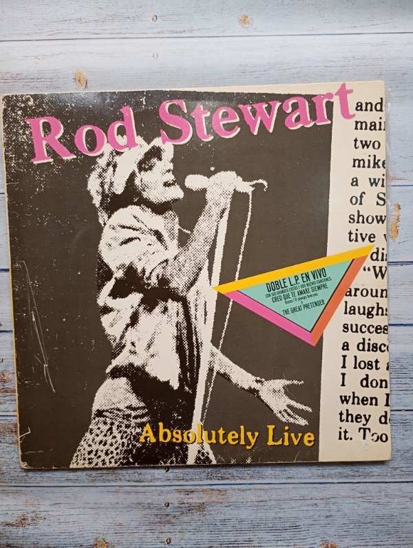 Producto - Rod Stewart Absolutely Live Doble Vinilo