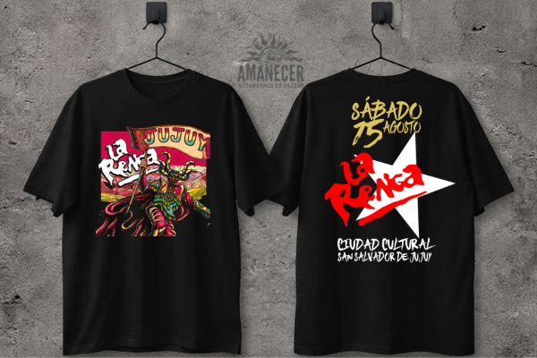 Producto - Remera La Renga en Jujuy - 0
