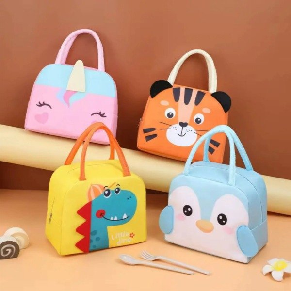 Producto - Lunchera de tela térmica "CUTE ANIMALS"
