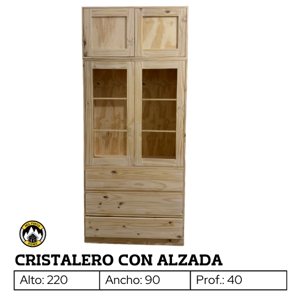 Producto - CRISTALERO CON ALZADA - 2