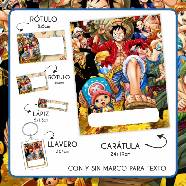 Producto - Etiquetas y carátulas escolares