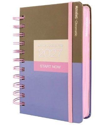 Producto - AGENDA MOOVING CHROMATIC 10x15 ESPIRALADA - diaria - 1