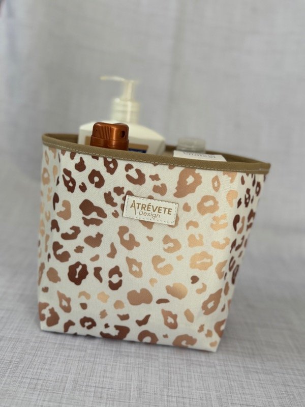 Producto - Cesta Organizadora - Print dorado